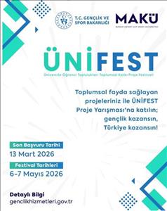 ÜNİ FEST (Üniversite Öğrenci Toplulukları Toplumsal Katkı Proje Festivali)